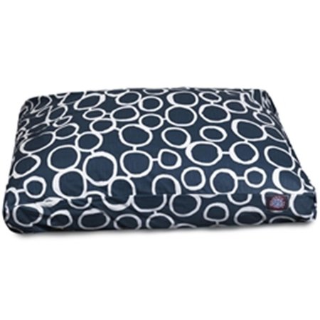 MAJESTIC PET Fusion Navy Extra Large Rectangle Bed 78899550464